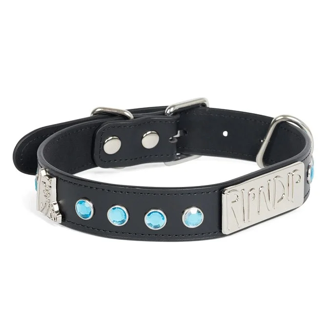 Ошейник RIPNDIP Lord Nermal Studded Pet Collar Black
