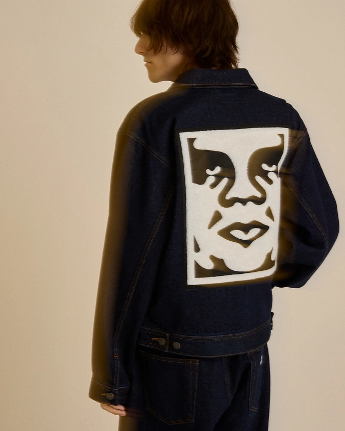 Куртка Obey Icon Hardwork Zip Jacket